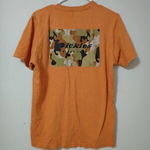 Dickies T-shirt orange and camo